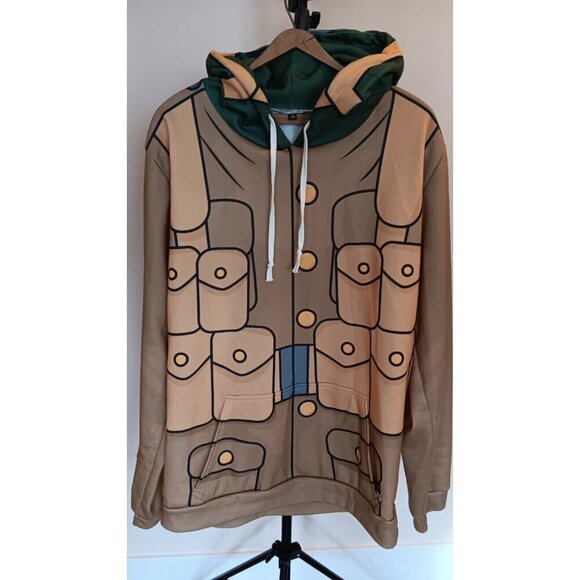 3XL WW1 Soldier HoodieBy Simple History Pullover Hoodie With Pocket War Hooded - Picture 3 of 14